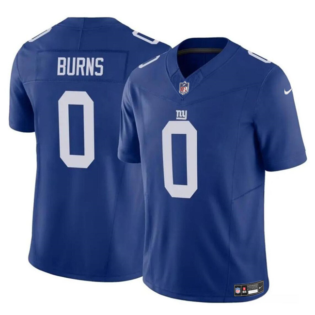 Men's New York Giants #0 Brian Burns Blue 2023 F.U.S.E. Vapor Untouchable Limited Stitched Jersey Men's New York Giants #0 Brian Burns Blue 2023 F.U.S.E. Vapor Untouchable Limited Stitched Jersey