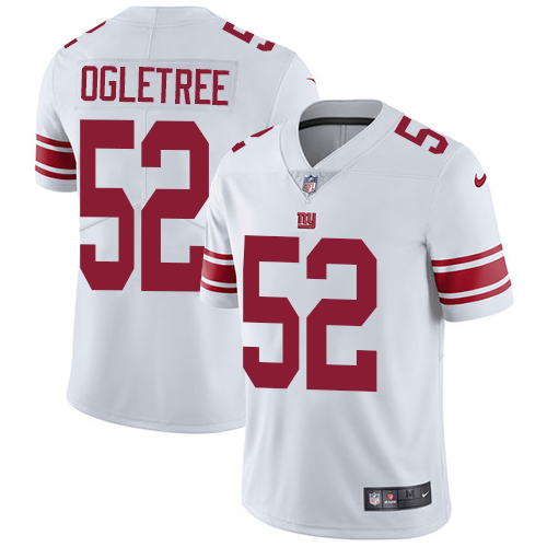 Nike Giants #52 Alec Ogletree White Men's Stitched NFL Vapor Untouchable Limited Jersey Nike Giants #52 Alec Ogletree White Men's Stitched NFL Vapor Untouchable Limited Jersey