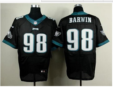 New Philadelphia Eagles #98 Connor Barwin Black Alternate NFL New Elite Jersey