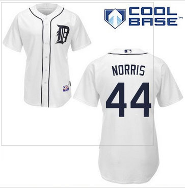 Detroit Tigers #44 Daniel Norris White Cool Base Stitched MLB Jersey