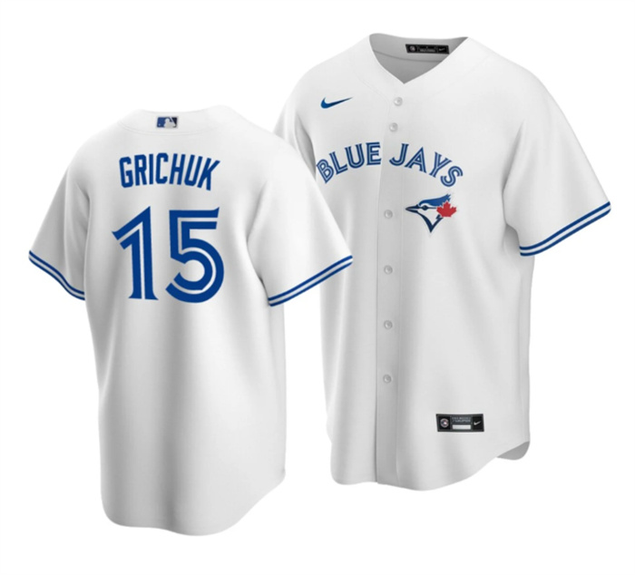 Men's Toronto Blue Jays #15 Whit Merrifield White Cool Base Stitched Jersey Men's Toronto Blue Jays #15 Whit Merrifield White Cool Base Stitched Jersey