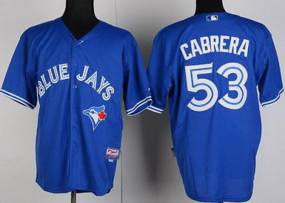 MLB Jerseys Toronto Blue Jays 53 Melky Cabrera Blue Cool Base