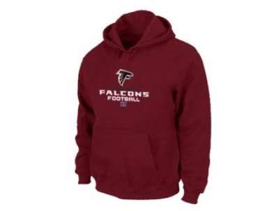 Atlanta Falcons Critical Victory Pullover Hoodie RED