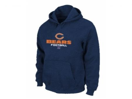 Chicago Bears Critical Victory Pullover Hoodie D.Blue