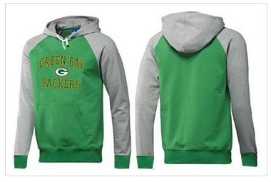 Green Bay Packers Heart & Soul Pullover Hoodie Green & Grey