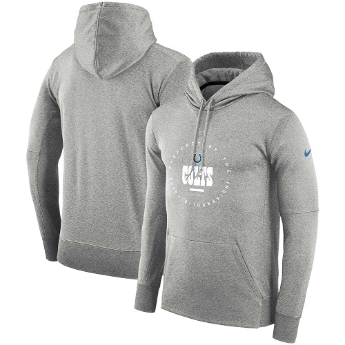 Men's Indianapolis Colts Nike Charcoal Sideline Property Of Wordmark Logo Performance Pullover Hoodie Men's Indianapolis Colts Nike Charcoal Sideline Property Of Wordmark Logo Performance Pullover Hoodie