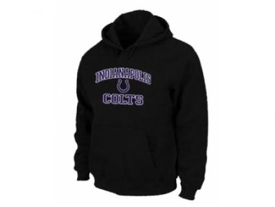 Indianapolis Colts Heart & Soul Pullover Hoodie Black