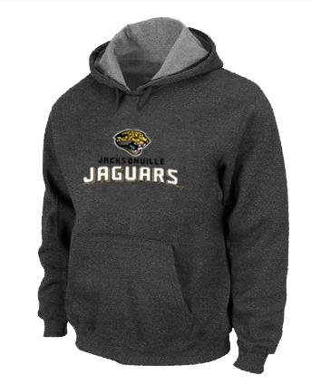 Jacksonville Jaguars Authentic Logo Pullover Hoodie D.Grey