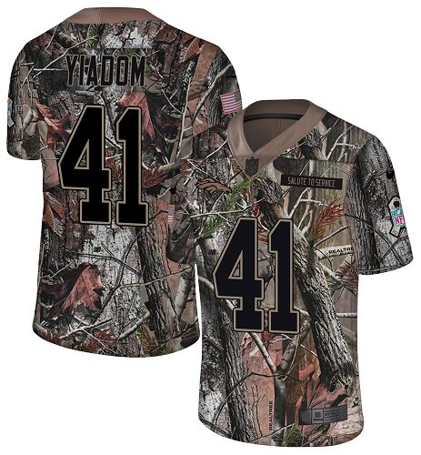 Nike Broncos #41 Isaac Yiadom Camo Men's Stitched NFL Limited Rush Realtree Jersey Nike Broncos #41 Isaac Yiadom Camo Men's Stitched NFL Limited Rush Realtree Jersey