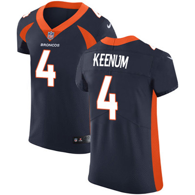 Nike Broncos #4 Case Keenum Navy Blue Alternate Men's Stitched NFL Vapor Untouchable Elite Jersey Nike Broncos #4 Case Keenum Navy Blue Alternate Men's Stitched NFL Vapor Untouchable Elite Jersey