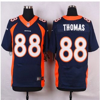 NEW Denver Broncos #88 Demaryius Thomas Navy Blue Alternate Men's Stitched NFL New Elite jersey