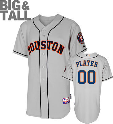 Houston Astros Any Player Alternate Grey Cool Base MLB Jerseys
