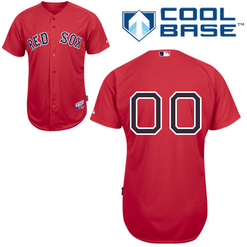 Boston Red Sox Personalized custom Red Jersey
