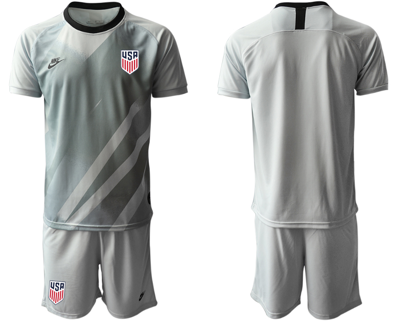 USA Blank Gray Goalkeeper