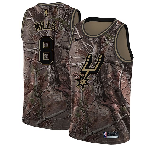 Nike Spurs #8 Patty Mills Camo NBA Swingman Realtree Collection Jersey Nike Spurs #8 Patty Mills Camo NBA Swingman Realtree Collection Jersey