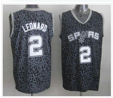 San Antonio Spurs #2 Kawhi Leonard Black Crazy Light NBA Jersey San Antonio Spurs #2 Kawhi Leonard Black Crazy Light NBA Jersey
