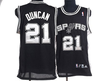 nba san antonio spurs #21 tim duncan black nba san antonio spurs #21 tim duncan black