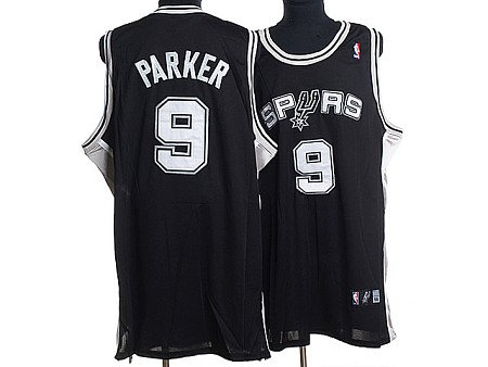 nba san antonio spurs #9 tony parker black nba san antonio spurs #9 tony parker black