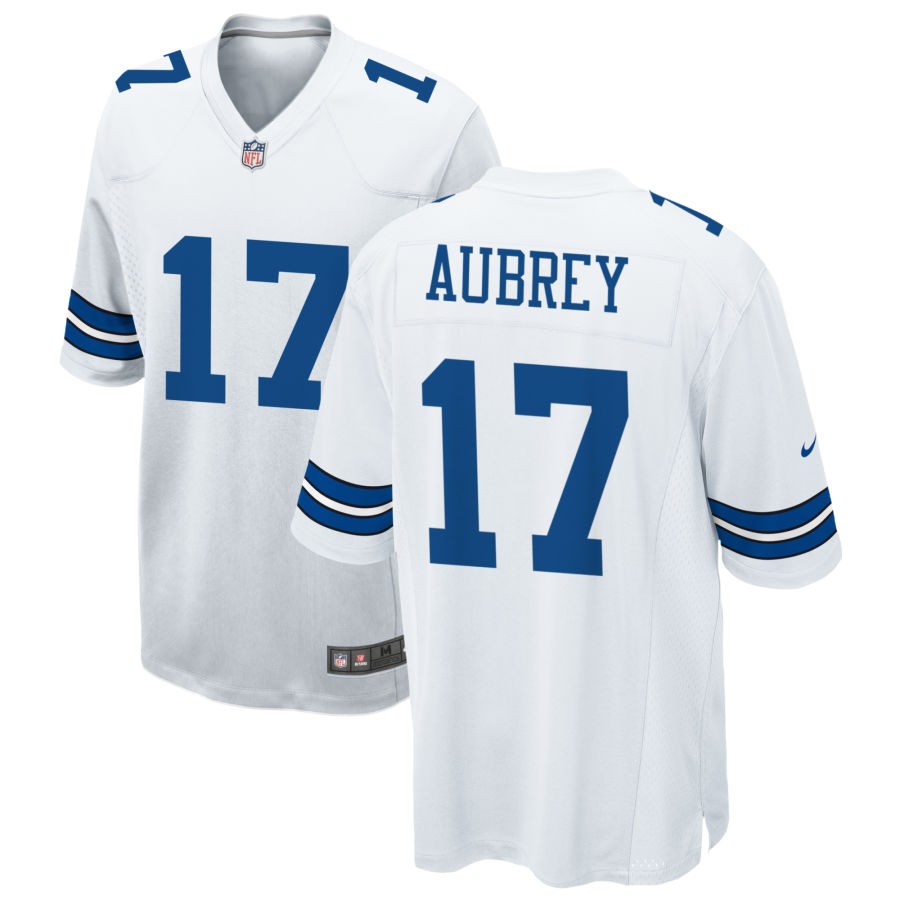 Men's Dallas Cowboys #17 Brandon Aubrey Limited white Vapor Untouchable Jersey Men's Dallas Cowboys #17 Brandon Aubrey Limited white Vapor Untouchable Jersey