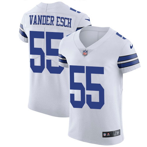Nike Cowboys #55 Leighton Vander Esch White Men's Stitched NFL Vapor Untouchable Elite Jersey Nike Cowboys #55 Leighton Vander Esch White Men's Stitched NFL Vapor Untouchable Elite Jersey