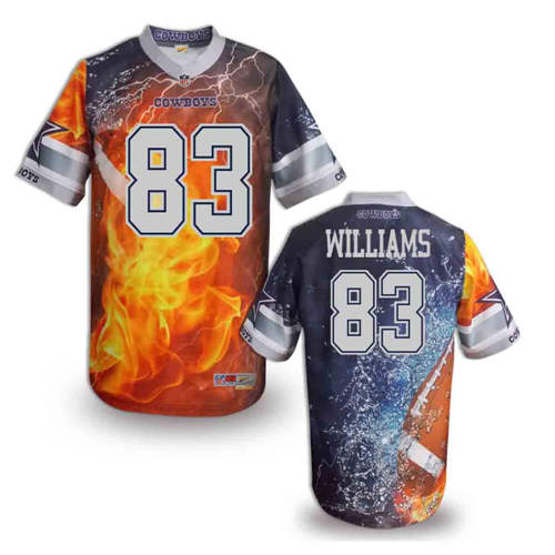 New Dallas Cowboys #83 Williams Team Color NFL Elite Fanatical Version Jersey
