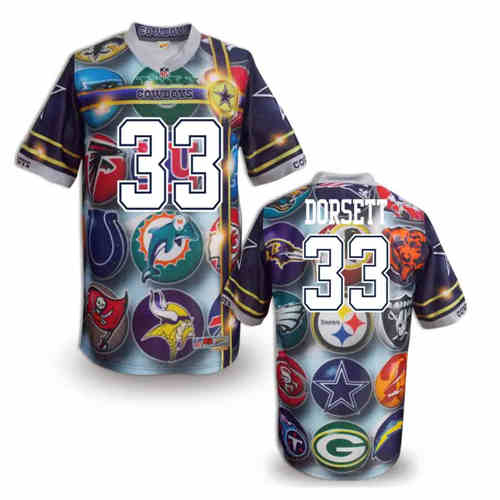 New Dallas Cowboys #33 Tony Dorsett Color NFL Elite Fanatical Version Jerseys