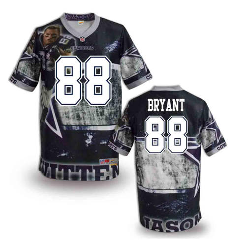 New Dallas Cowboys 88 Dez Bryant Team Color NFL Elite Fanatical Version Jersey