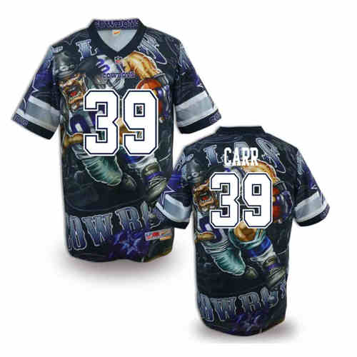 New Dallas Cowboys 39 Brandon Carr Team Color Elite Fanatical Version Jerseys