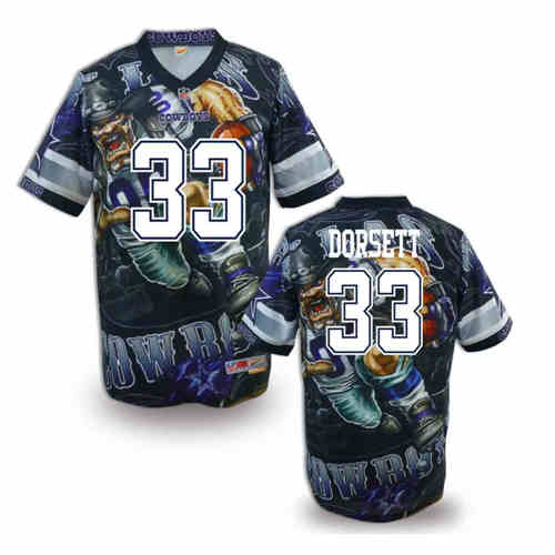 New Dallas Cowboys 33 Tony Dorsett Team Color Elite Fanatical Version Jerseys
