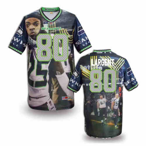New Seattle Seahawks #80 Steve Largent Team Color Elite Fanatical Version Jerseys New Seattle Seahawks #80 Steve Largent Team Color Elite Fanatical Version Jerseys