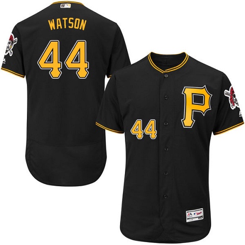 Pirates #44 Tony Watson Black Flexbase Authentic Collection Stitched MLB Jersey