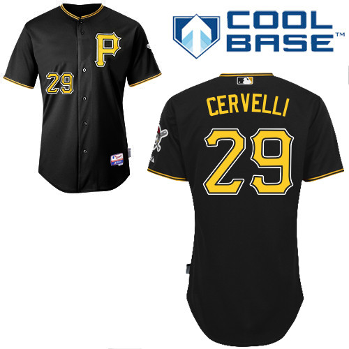 Pittsburgh Pirates #29 Cervrlli Authentic Andrew McCutchen Alternate black Jersey Pittsburgh Pirates #29 Cervrlli Authentic Andrew McCutchen Alternate black Jersey