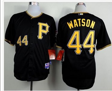 Pittsburgh Pirates #44 Tony Watson Black Cool Base Stitched Baseball Jersey