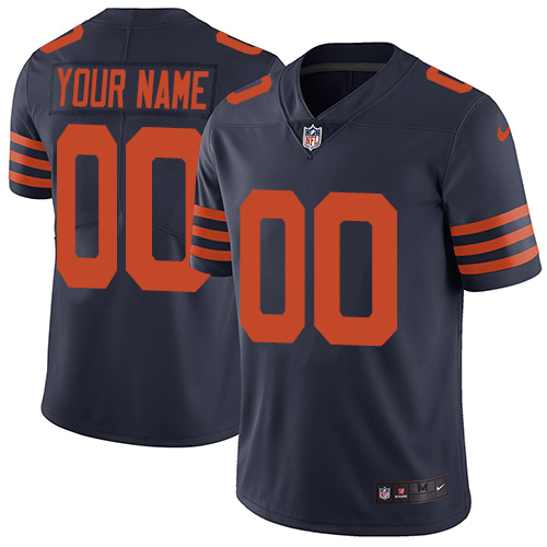 Nike Chicago Bears Elite Navy Blue Alternate Youth Jersey NFL Vapor Untouchable Customized jerseys