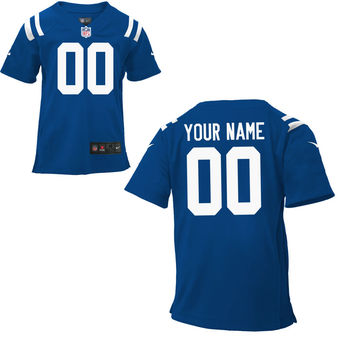 Nike Indianapolis Colts Preschool Customized Team Color Game Jersey Nike Indianapolis Colts Preschool Customized Team Color Game Jersey