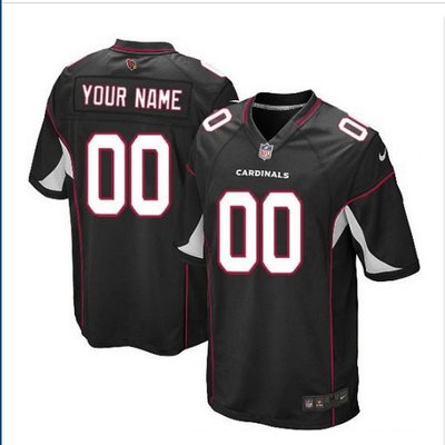 Youth Nike Arizona Cardinals Customized Limited Black Alternate NFL Jersey