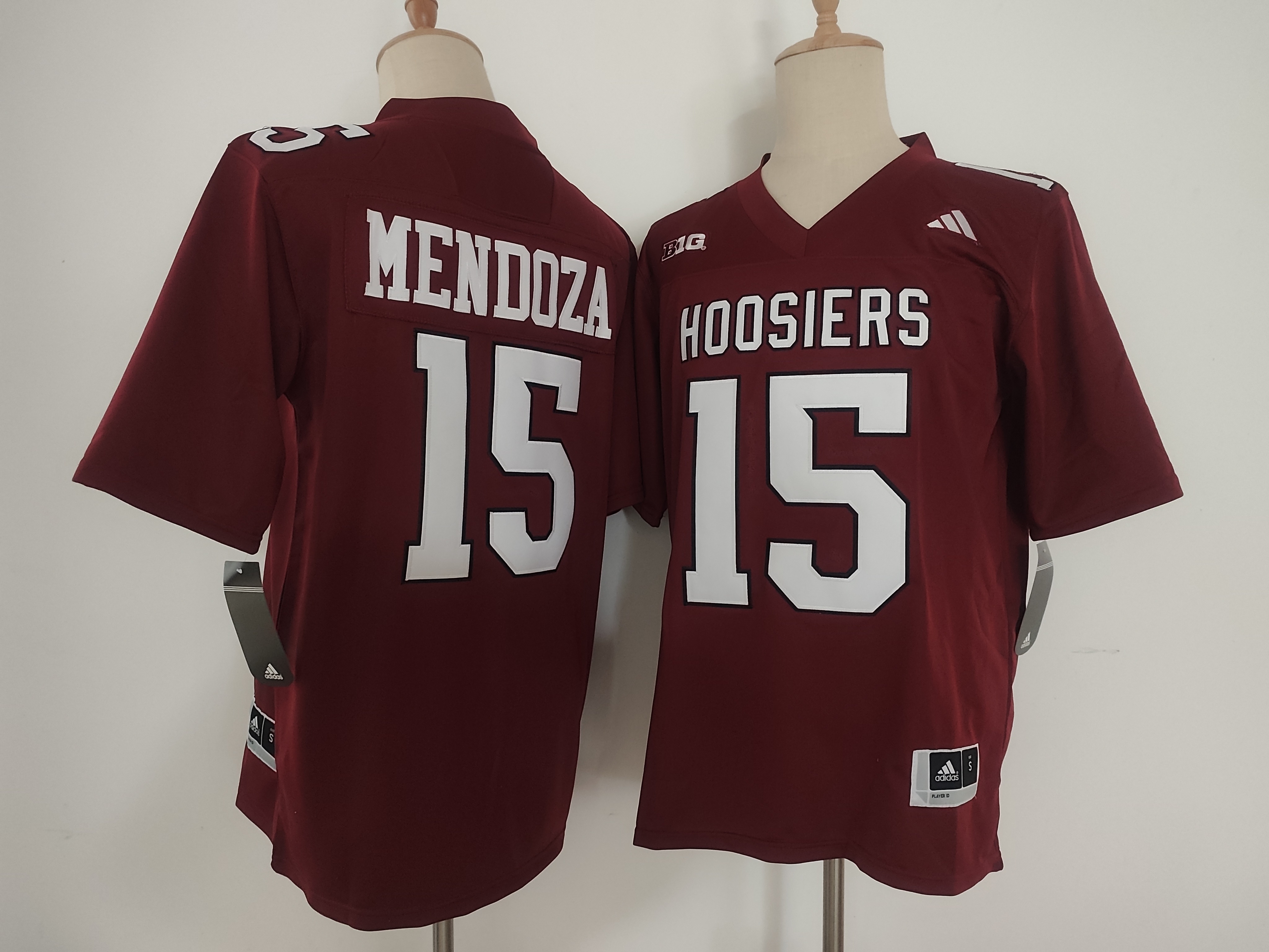 Men's Indiana Hoosiers #15 Fernando Mendoza Red Stitched Basketball JerseyS