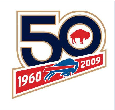 Stitched Buffalo Bills 50th Anniversary Jersey Patch Stitched Buffalo Bills 50th Anniversary Jersey Patch