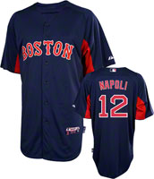 Boston Red Sox Mike Napoli #12 DK Blue jerseys