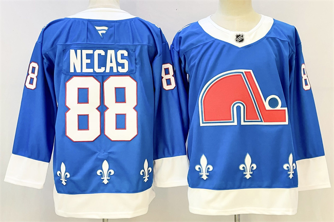 Men's Colorado Avalanche #88 Martin Ne?as Blue 2025 Stitched With C Patch Hockey Jersey