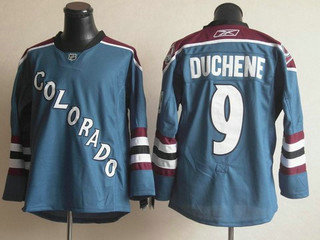 NHL Jerseys COLORADO AVALANCHE 9 Duchene blue 3rd