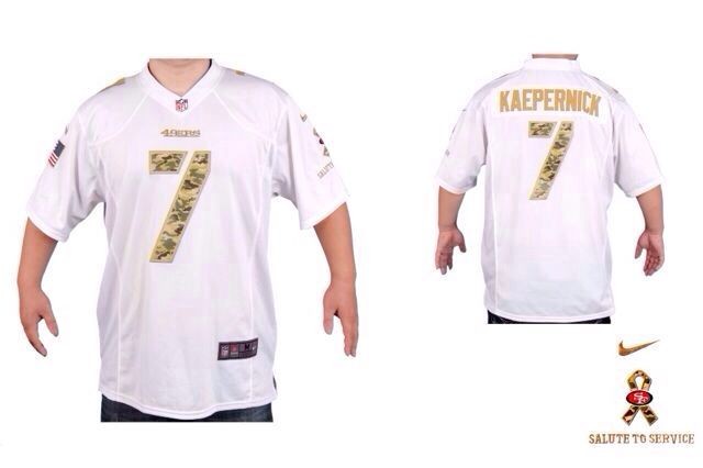 NEW NFL American version San Francisco 49ers 7 Colin Kaepernick （Game）