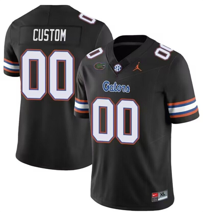 Men's Florida Gators ACTIVE PLAYER Custom Black 2023 F.U.S.E. Stitched Jerseys