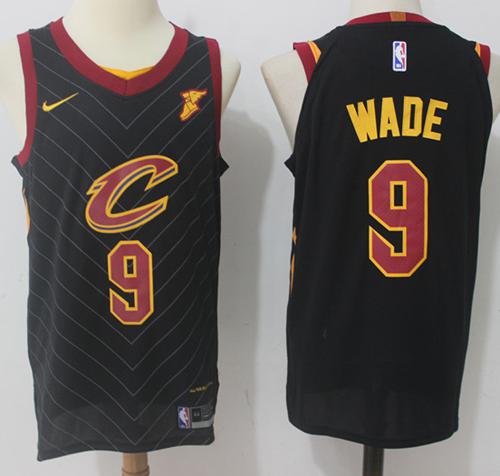 Nike Cavaliers #9 Dwyane Wade Black Statement Edition NBA Swingman Jersey Nike Cavaliers #9 Dwyane Wade Black Statement Edition NBA Swingman Jersey