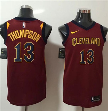 Nike Cavaliers #13 Tristan Thompson Red NBA Swingman Jersey