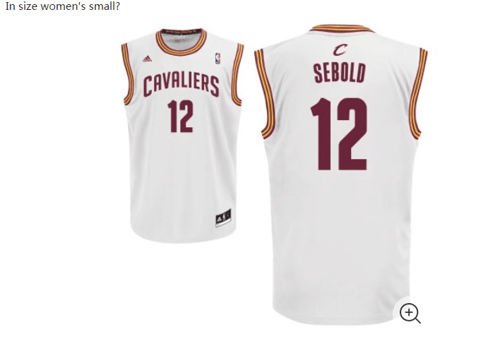 Cleveland Cavaliers #12 SEBOLD White mens new jersey
