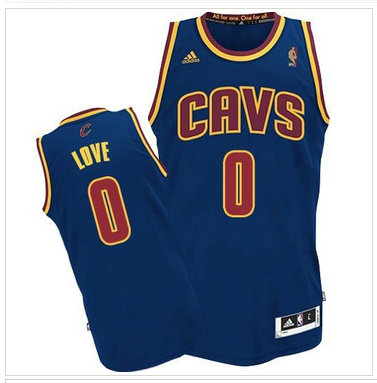 Revolution 30 Cleveland Cavaliers #0 Kevin Love Navy Blue NBA Jersey