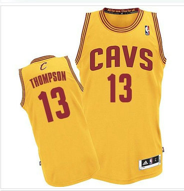 Cleveland Cavaliers Revolution 30 #13 Tristan Thompson Yellow Stitched NBA Jersey