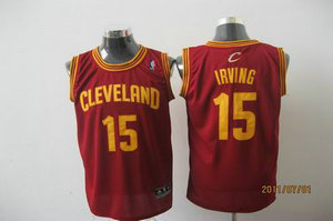 Cleveland Cavaliers 15 Irving Red Jerseys