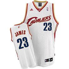 Cleveland Cavaliers 23 LeBron James Swingman Home white
